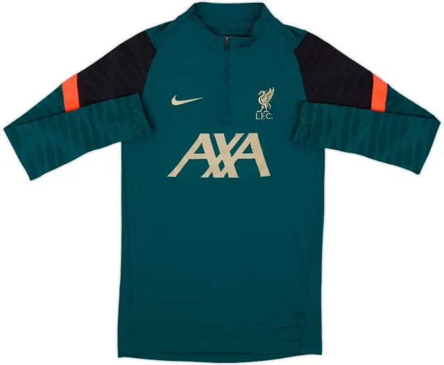 2022-23 Liverpool Nike 1/4 Zip Drill Top - 8/10 - (XS)