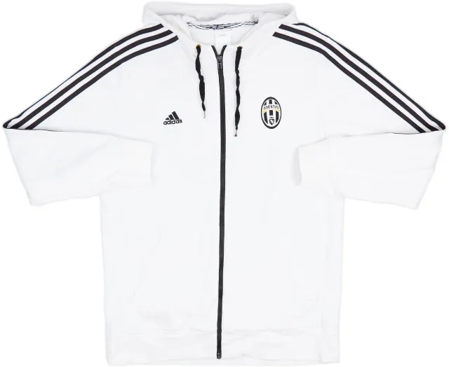 2015-16 Juventus adidas Hooded Sweat Top - 6/10 - (L)