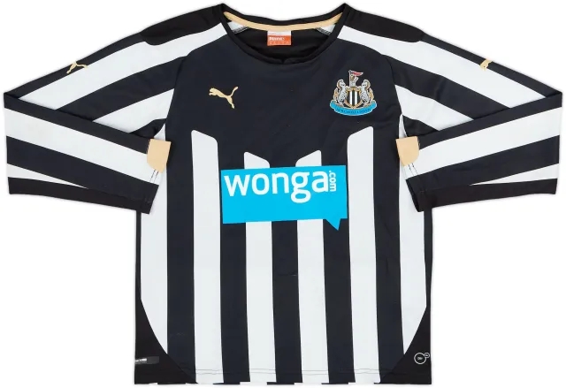 2014-15 Newcastle Home L/S Shirt - 8/10 - (L.Boys)