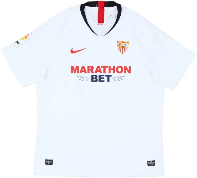 Nike Sevilla Mens SS Home Shirt 2019/20
