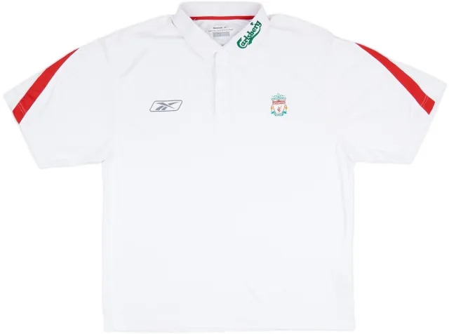 2003-04 Liverpool Reebok Polo Shirt - 6/10 - (XL)