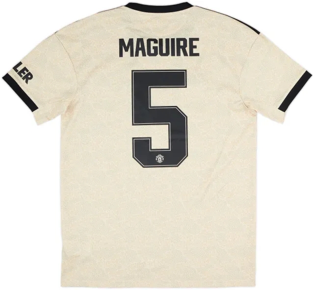2019-20 Manchester United Away Shirt Maguire #5 - 10/10 - (M)