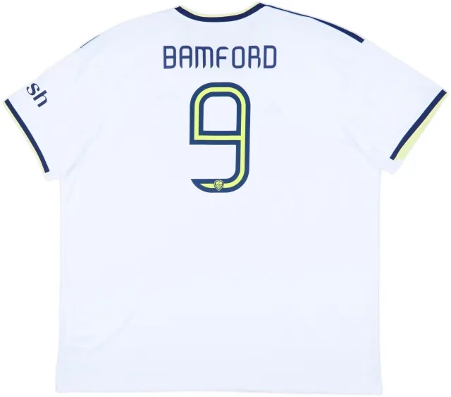 2022-23 Leeds United Home Shirt Bamford #9 - 9/10 - (3XL)