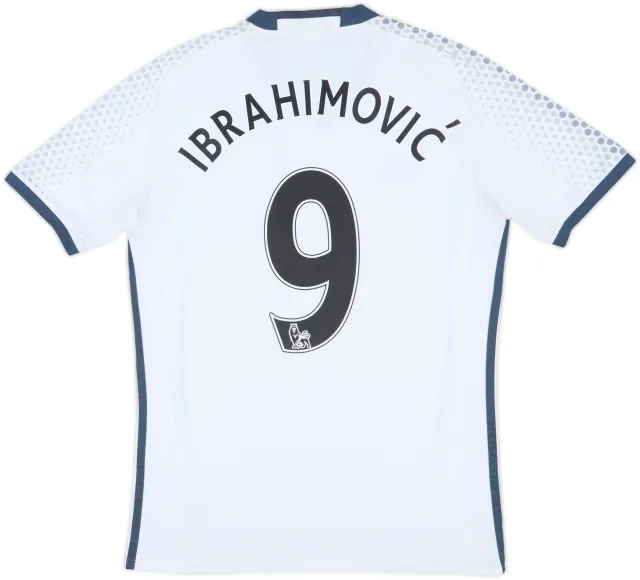 2016-17 Manchester United Third Shirt Ibrahimovic #9 - 6/10 - (XS)