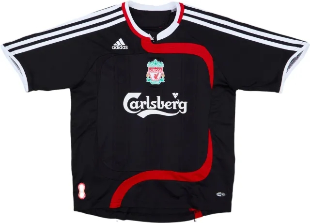 2007-08 Liverpool Third Shirt - 9/10 - (S.Boys)