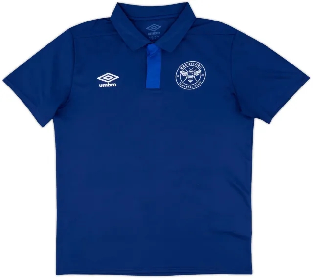 2020-21 Brentford Umbro Polo Shirt - 7/10 - (M)