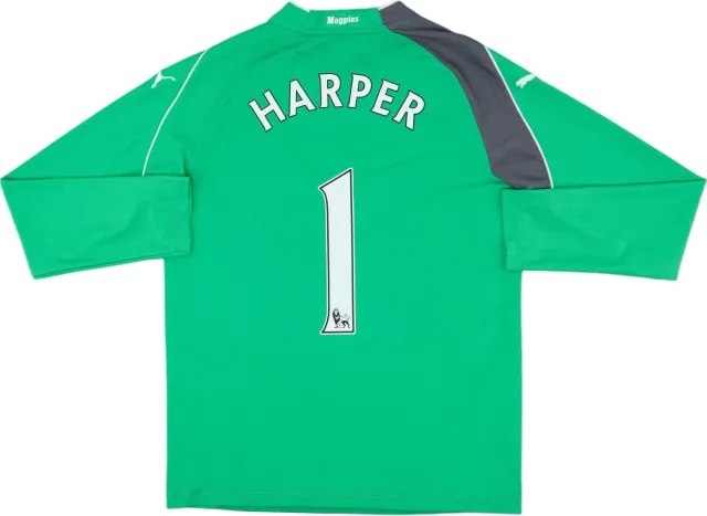 2010-11 Newcastle GK Shirt Harper #1 - 8/10 - (XL.Boys)