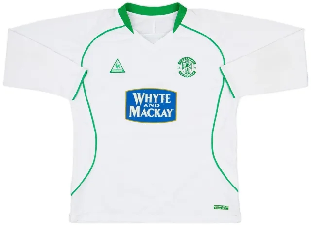 2004-05 Hibernian Away L/S Shirt - 6/10 - (M)