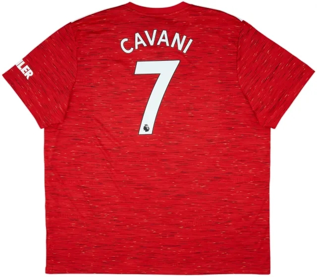 2020-21 Manchester United Home Shirt Cavani #7 (3XL)