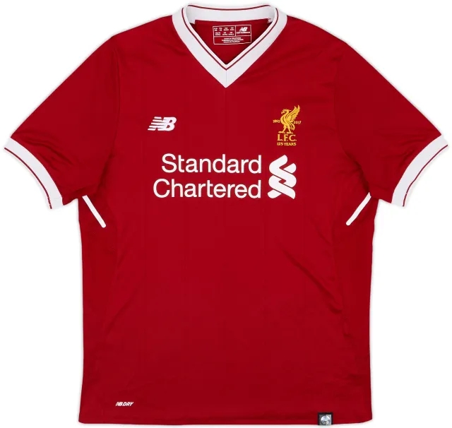 2017-18 Liverpool 125 Years Home Shirt - 10/10 - (XL.Boys)