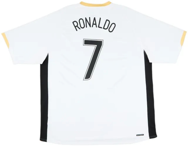 2006-08 Manchester United Away Shirt - 8/10 - (XL.Boys)