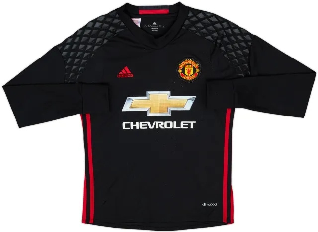 2016-17 Manchester United GK Shirt - 7/10 - (M.Boys)