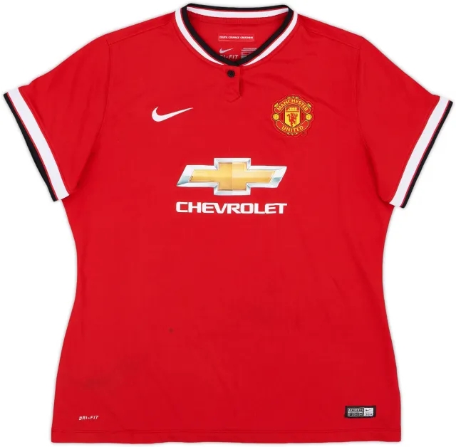 2014-15 Manchester United Home Shirt - 6/10 - (Women's XL)