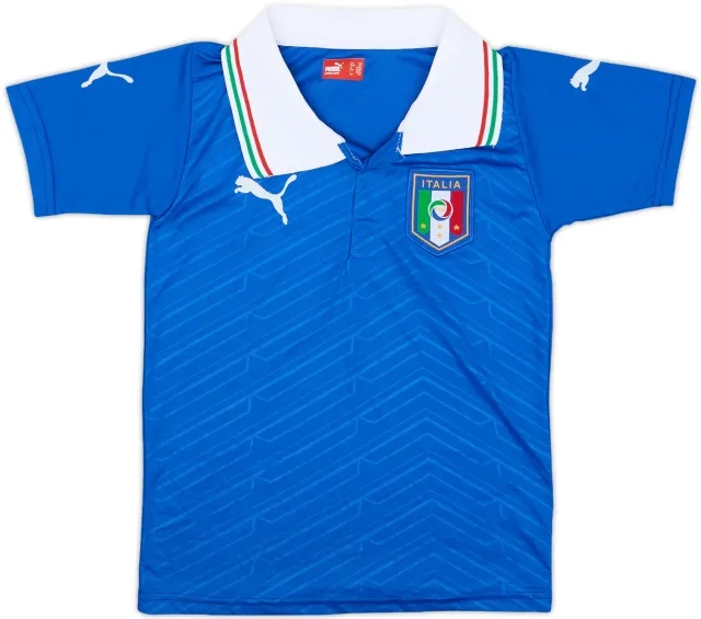 2012-13 Italy Home Shirt - 6/10 - (7-8 Years)