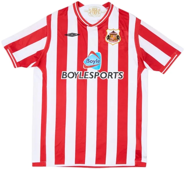 2009-10 Sunderland Home Shirt - 8/10 - (XL.Boys)