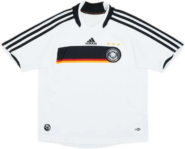 adidas Germany Mens SS Home Shirt 2008