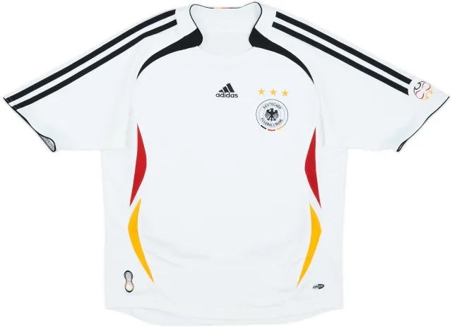 adidas Germany Boys SS Home Shirt 2005