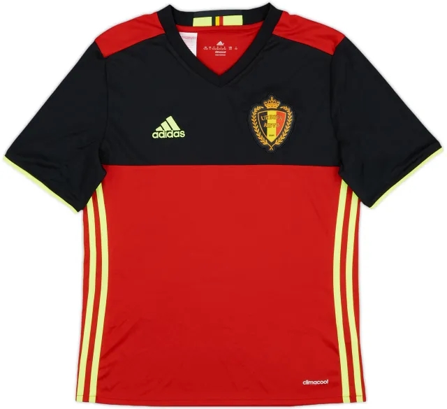 2016-17 Belgium Home Shirt - 8/10 - (L.Boys)