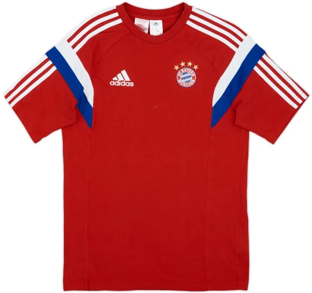adidas Bayern Munich Boys SS Home Shirt 2014/15