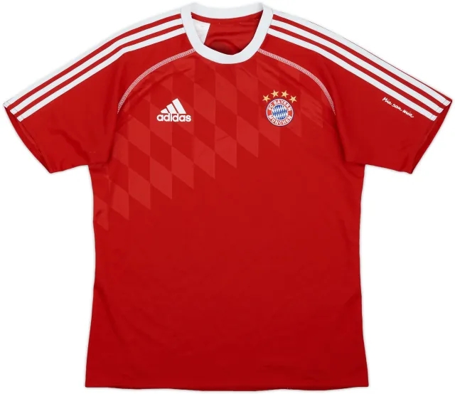 adidas Bayern Munich Boys SS Home Shirt 2013/14