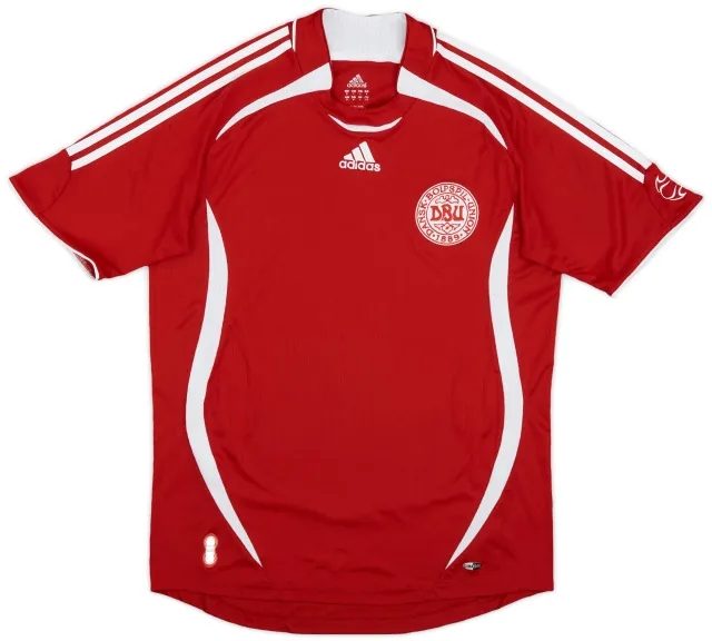 2006-08 Denmark Home Shirt - 8/10 - (M)