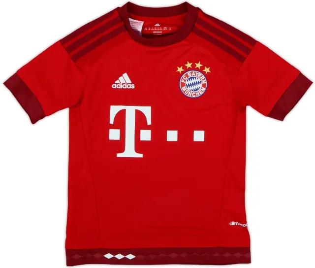adidas Bayern Munich Mens SS Home Shirt 2015/16