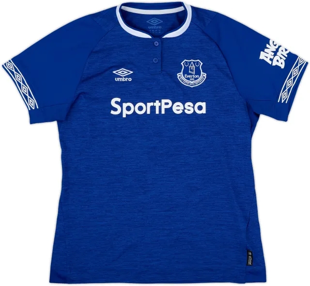 2018-19 Everton Home Shirt - 10/10 - (Women's M)