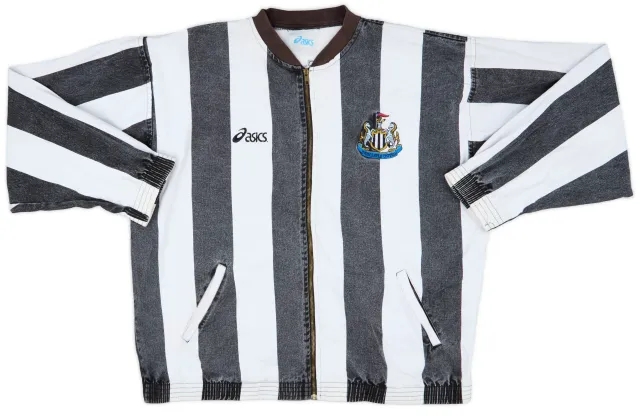 1993-95 Newcastle Asics Bomber Jacket - 8/10 - (L)