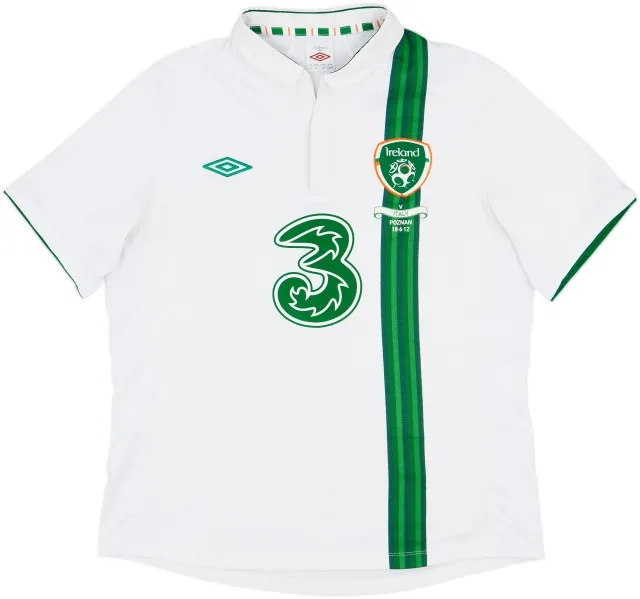 2012-13 Ireland 'v Italy' Away Shirt - 9/10 - (XL)