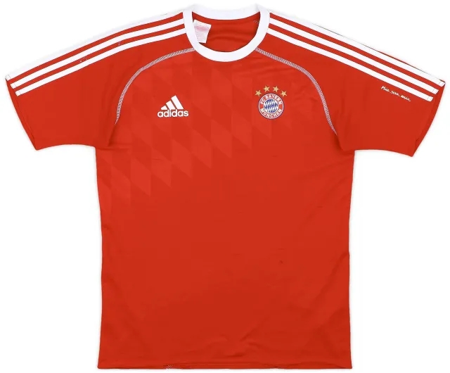 adidas Bayern Munich Boys SS Home Shirt 2013/14