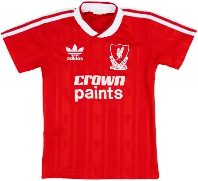 1987-88 Liverpool Home Shirt - 9/10 - (S.Boys)
