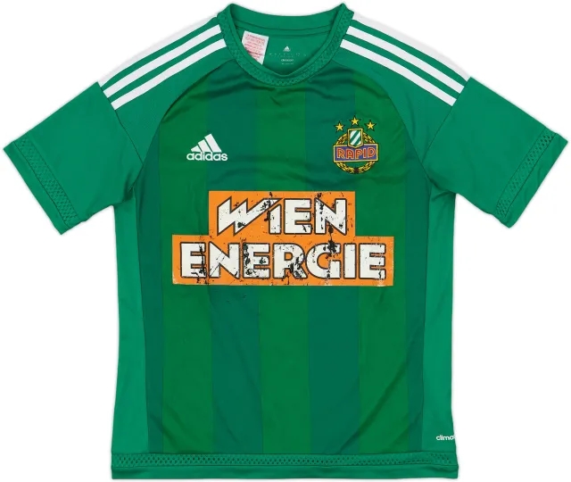 2015-16 Rapid Vienna Home Shirt - 4/10 - (L.Boys)