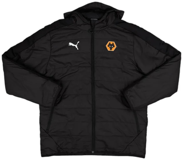 2016-17 Wolves Puma Padded Bench Coat - 9/10 - (M)