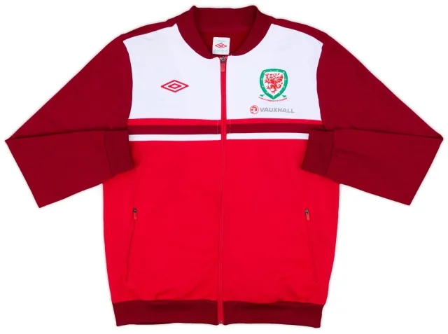 2012-13 Wales Umbro Track Jacket - 8/10 - (L)