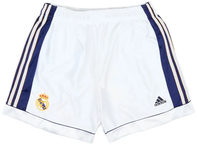 1998-00 Real Madrid Home Shorts - 7/10 - (M)