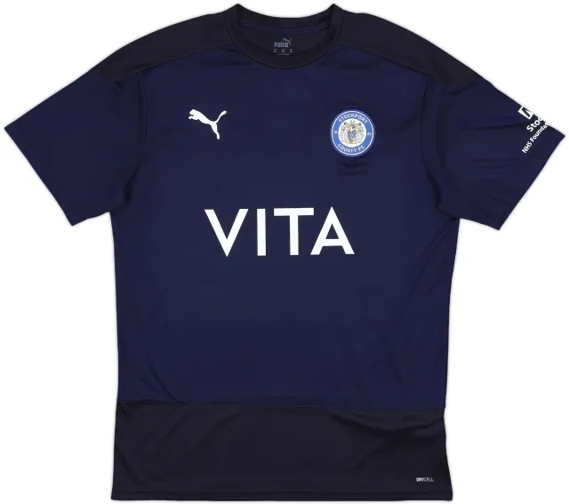 2019-20 Stockport County Puma Training Shirt - 9/10 - (XL)