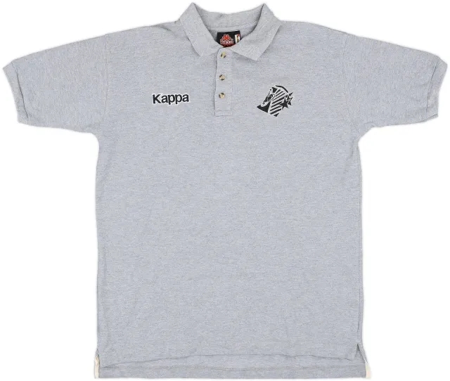1990s Juventus Kappa Polo Shirt - 8/10 - (L)