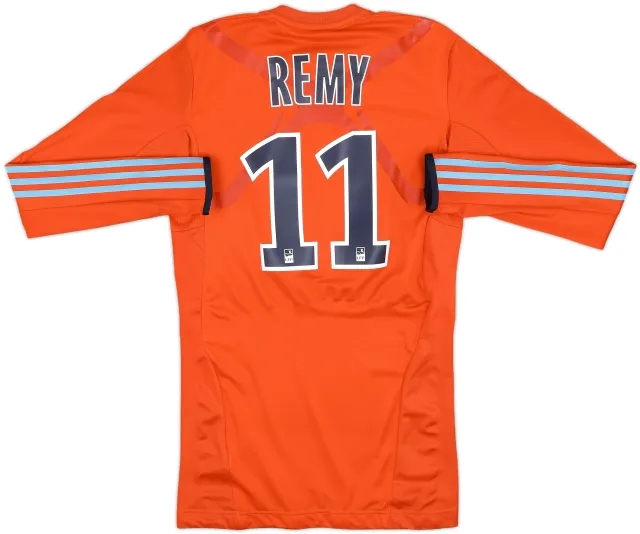2011-12 Olympique Marseille Player Issue TechFit Third L/S Shirt Remy #11 - 4/10 - (L)