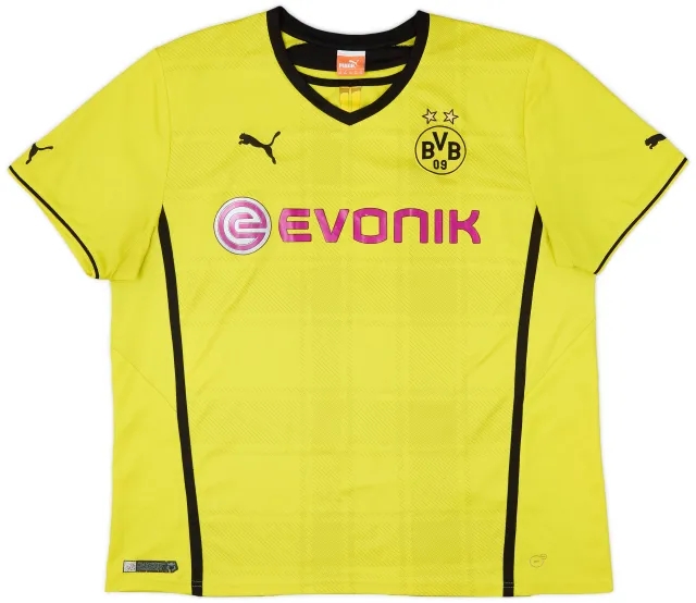 2013-14 Borussia Dortmund Home Shirt - 5/10 - (XXL)