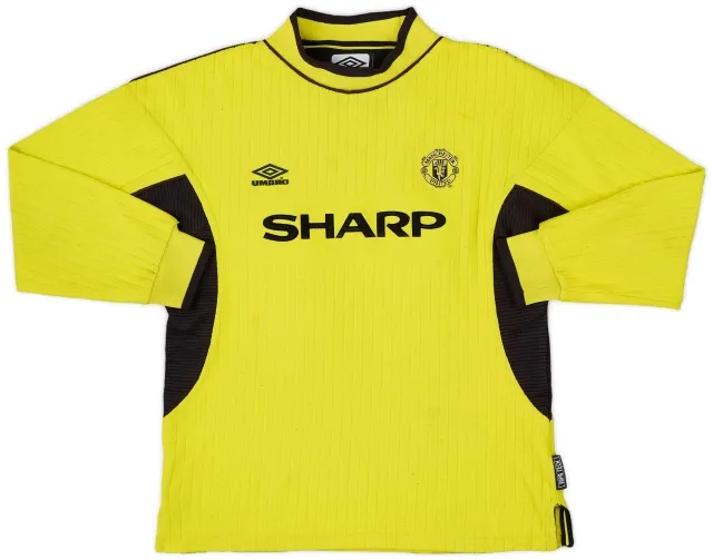 1999-00 Manchester United GK Shirt #17 - 6/10 - (L.Boys)