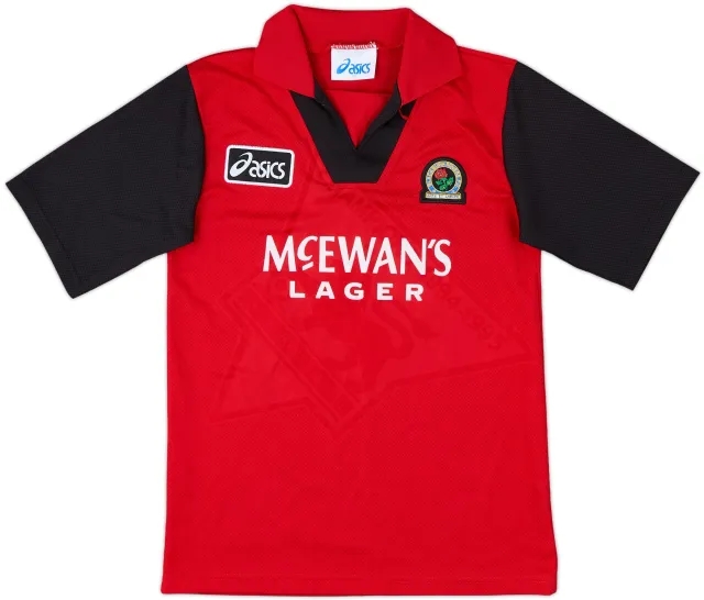 1995-96 Blackburn Rovers Away Shirt - 9/10 - (L.Boys)