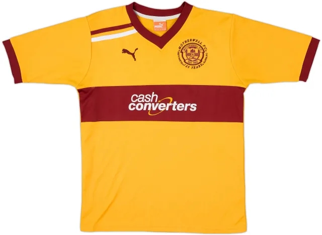 2011-13 Motherwell Home Shirt #18 - 6/10 - (XL.Boys)