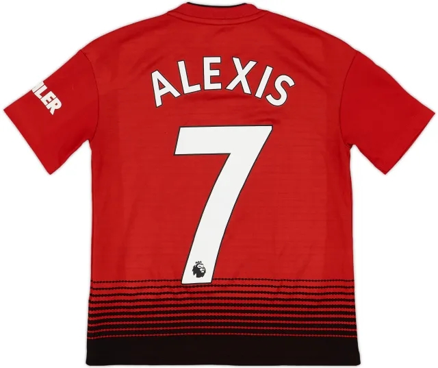adidas Manchester United Boys SS Home Shirt 2018/19