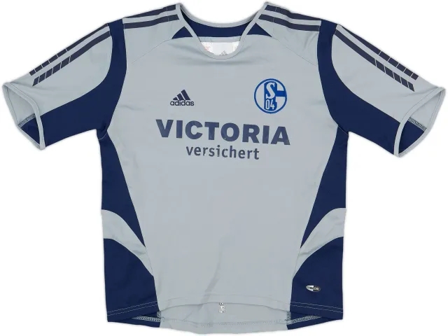 adidas Schalke 04 Boys SS Away Shirt 2006/07