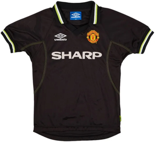 1998-99 Manchester United Third Shirt - 6/10 - (S.Boys)