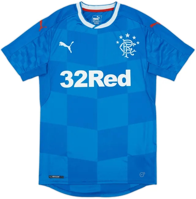 2016-18 Rangers Home Shirt - 9/10 - (S)