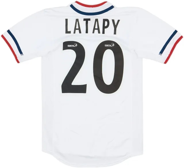 2001-02 Rangers Away Shirt Latapy #20 - 7/10 - (L.Boys)