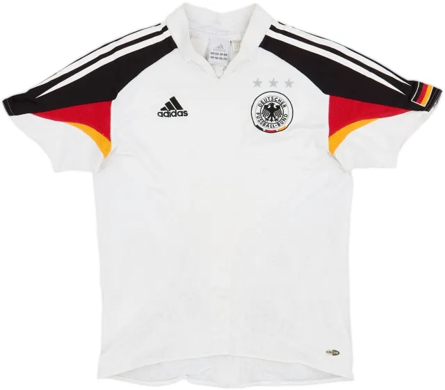 adidas Germany Boys SS Home Shirt 2004
