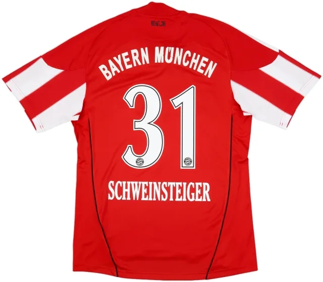 adidas Bayern Munich Mens SS Home Shirt 2010/11