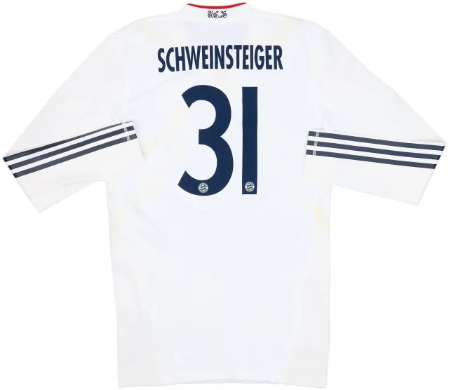 adidas Bayern Munich Mens SS Player Issue Away Shirt 2010/11
